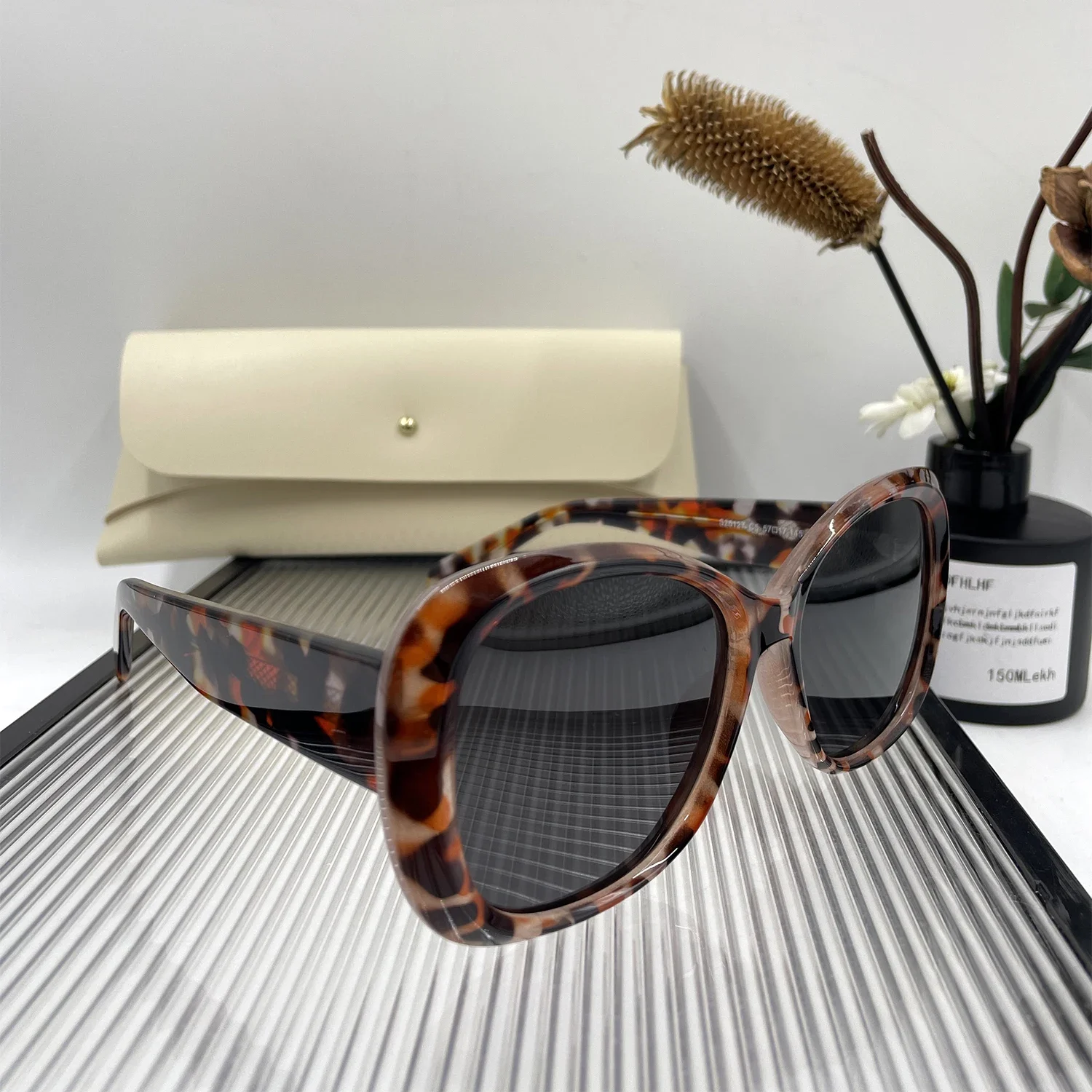 TAORED 2025 Женские солнцезащитные очки бабочка из ацетата