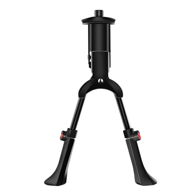 

Double Support Bike Leg Kickstand Adjustable Bike Kickstand for 24-29Inch Bike