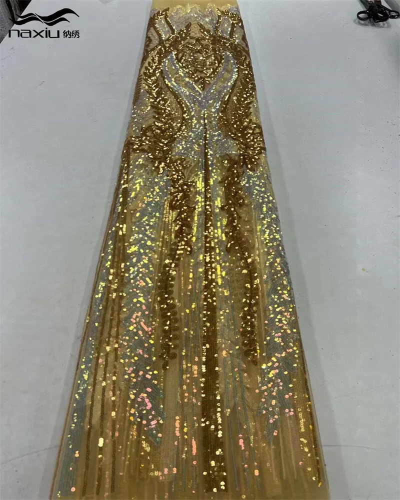 Лидер продаж тюль Madison Африканское кружево нигерийская Высококачественная