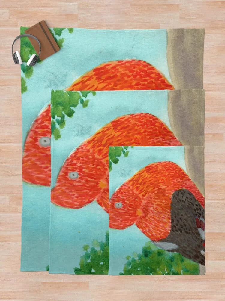 Одеяло Scarlet Sentinel меховые изделия для волос зимние постельные принадлежности