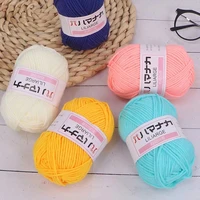 milk cotton wool thread 4 strands milk cotton childrens hand knitted knitwear handmade with colorful and high quality materials