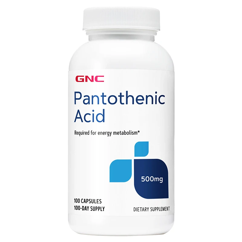 

Pantothenic Acid 500 mg 100 capsules Free shipping