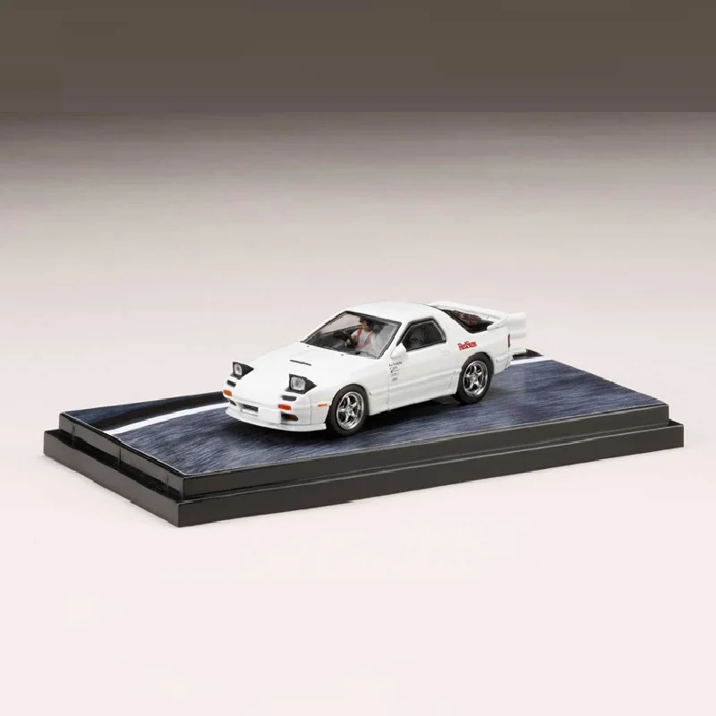 

Hobby Japan 1:64 Mazda Initial D RX7 FC3S Ryosuke Takahashi White Simulation Model Car