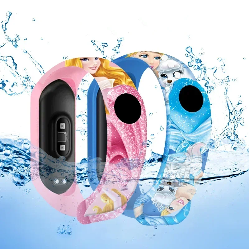 Детские цифровые часы Disney Мультяшные экшн-фигурки Белоснежки светодиодные