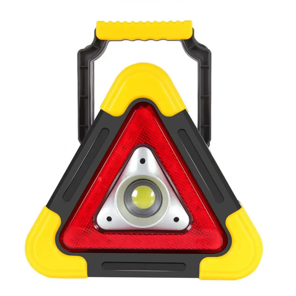 

Portable Car Triangle Warning Light 3 In 1 Waterproof Led Emergency Light Bright Warning Triangle For Outdoor Camping