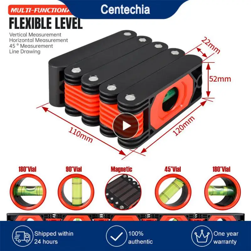 

Flexible Multi Angle 60cm Multi Functional Corner Measurement Bubble Level Woodworking Tool Level Building Ruler