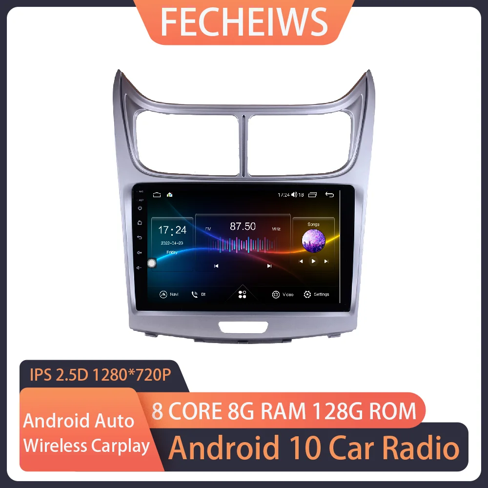 

9 дюймов Android 10 для Chevrolet SAil 2010 - 2013 автомобильное радио видео SWC DSP BT AHD мультимедийный плеер навигация GPS No 2din RDS 4G
