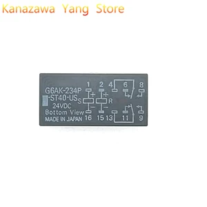 5-20 PCS Brand new G6AK-234P-ST40 -US-24VDC Signal Relay 1A 10 Pin Dual Coil in stock