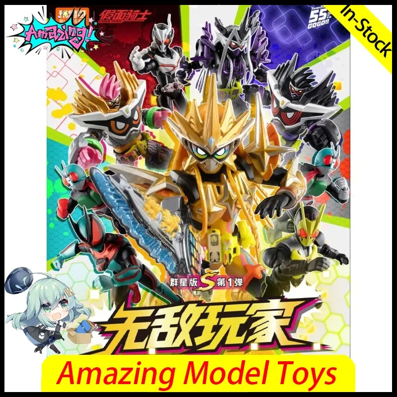 Фото Фигурки BLOKEES Block Man KAMEN RIDER NO.1 NO.2 EX-AID MUTEKI GAMER GENM MUSOU GAMER, аниме-фигурки, сборные модели, игрушки, подарки №4