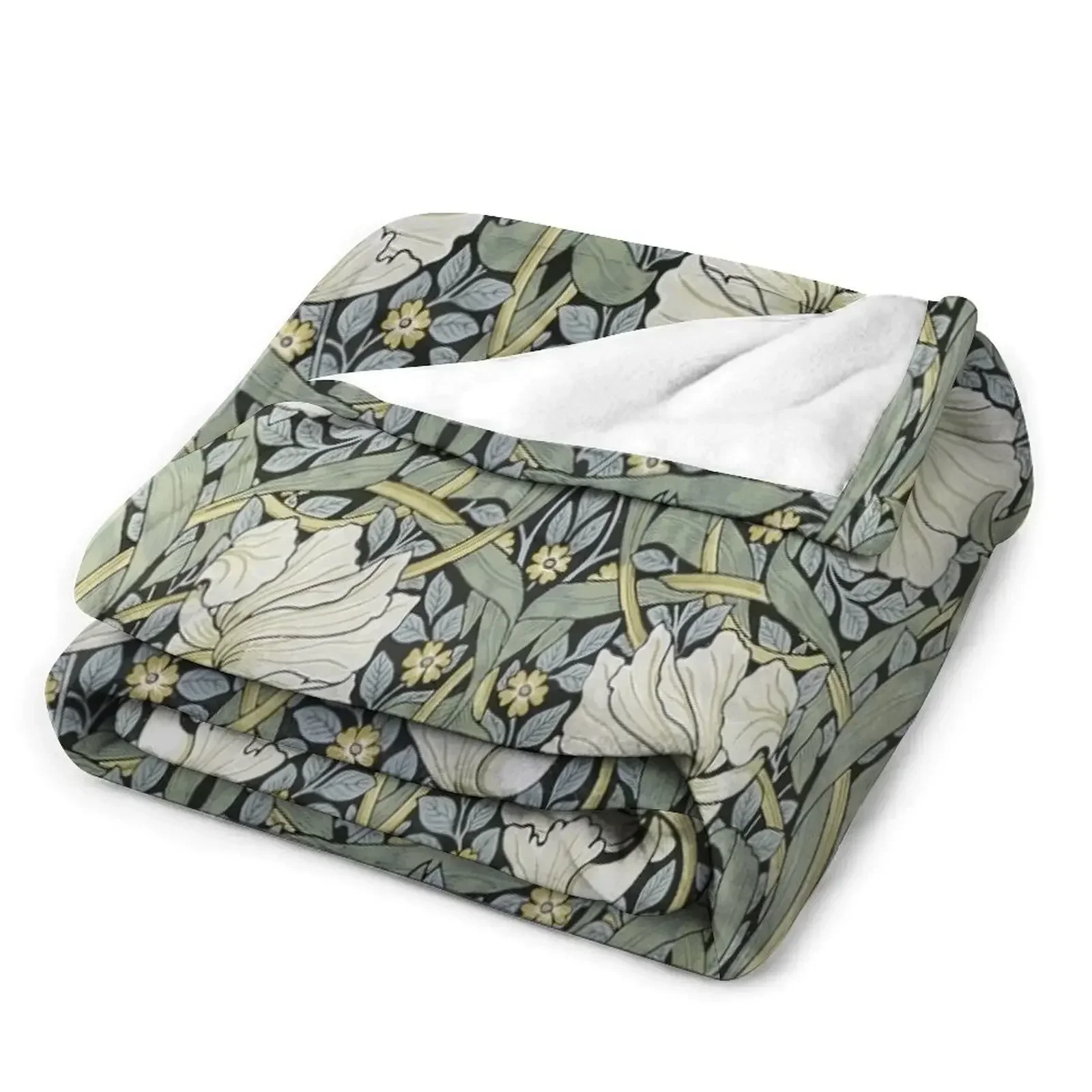 William Morris - Плюшевые тонкие одеяла с дизайном Pimpernel