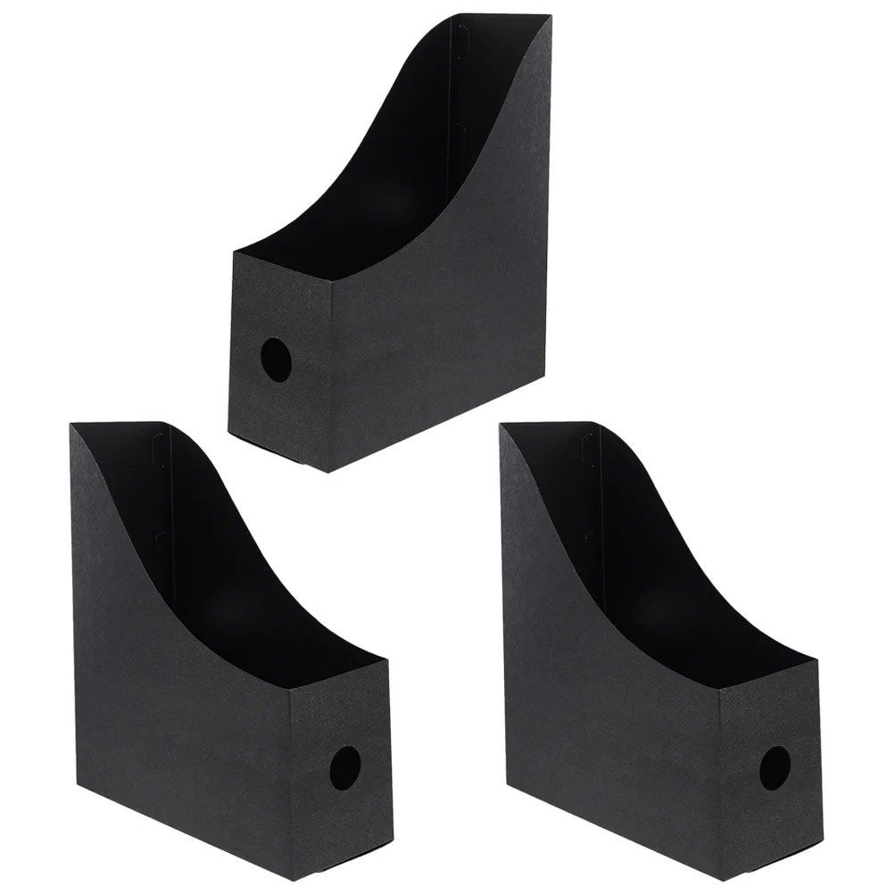 3 шт. коробка для хранения файлов простой держатель настольная книжная полка