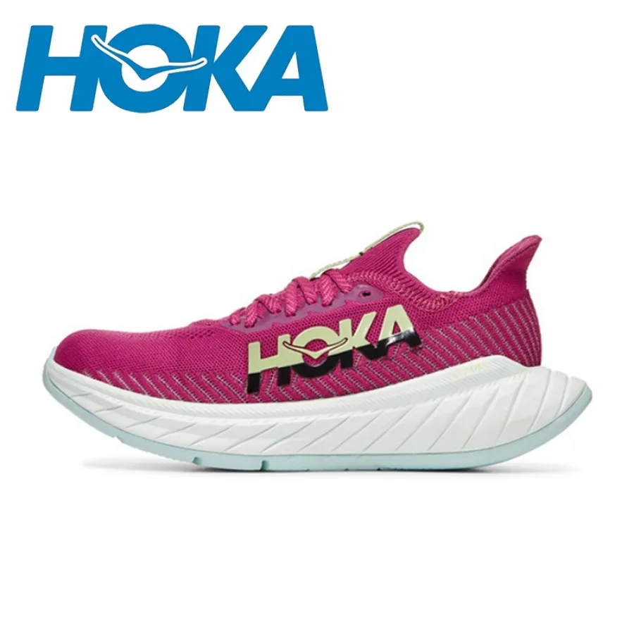 

Original HOKA Carbon X3 Engineered Mesh Upper Professional Marathon Running Shoes Classic Low Sneakers From Hoka Casual Shoe