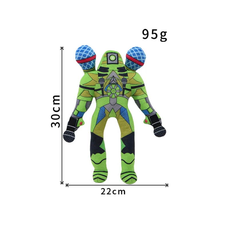Новый 30 см Skibidi туалет плюшевые игрушки милые мягкие мультяшные подушки домашний