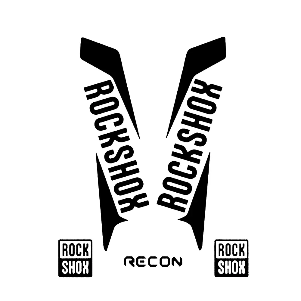 

Наклейки для горного велосипеда, 18 см, для RockShox RECON 2015 2016