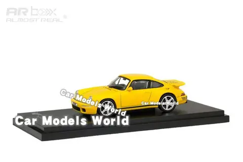 Модель автомобиля под давлением для почти настоящей коробки AR CTR годовщины 2017 (желтый)