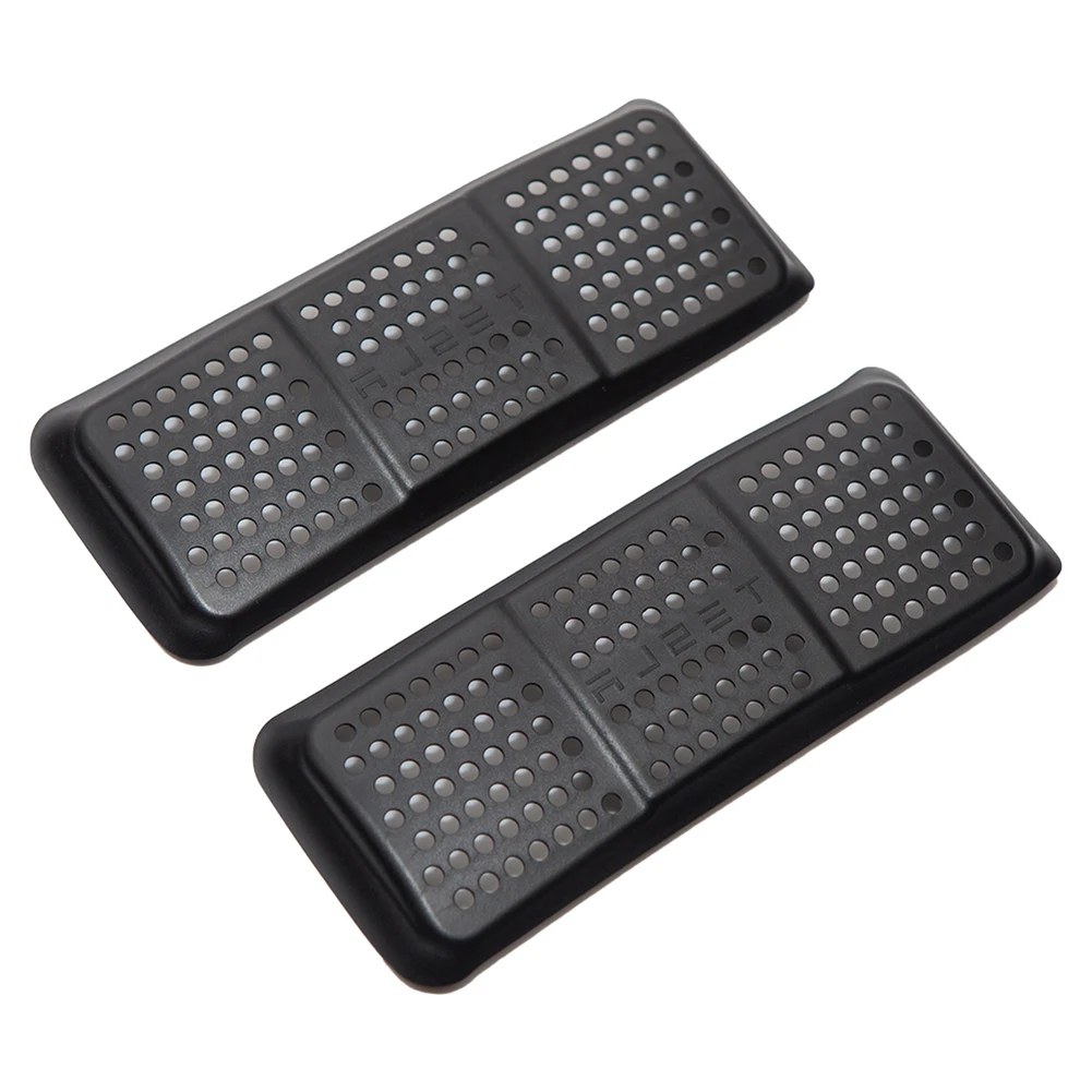 

2pcs Car Air Outlet Cover for Tesla Model 3 Under Seat Air Vent Filter Anti-blocking Dust Covers Auto Accessories ABS Polymer