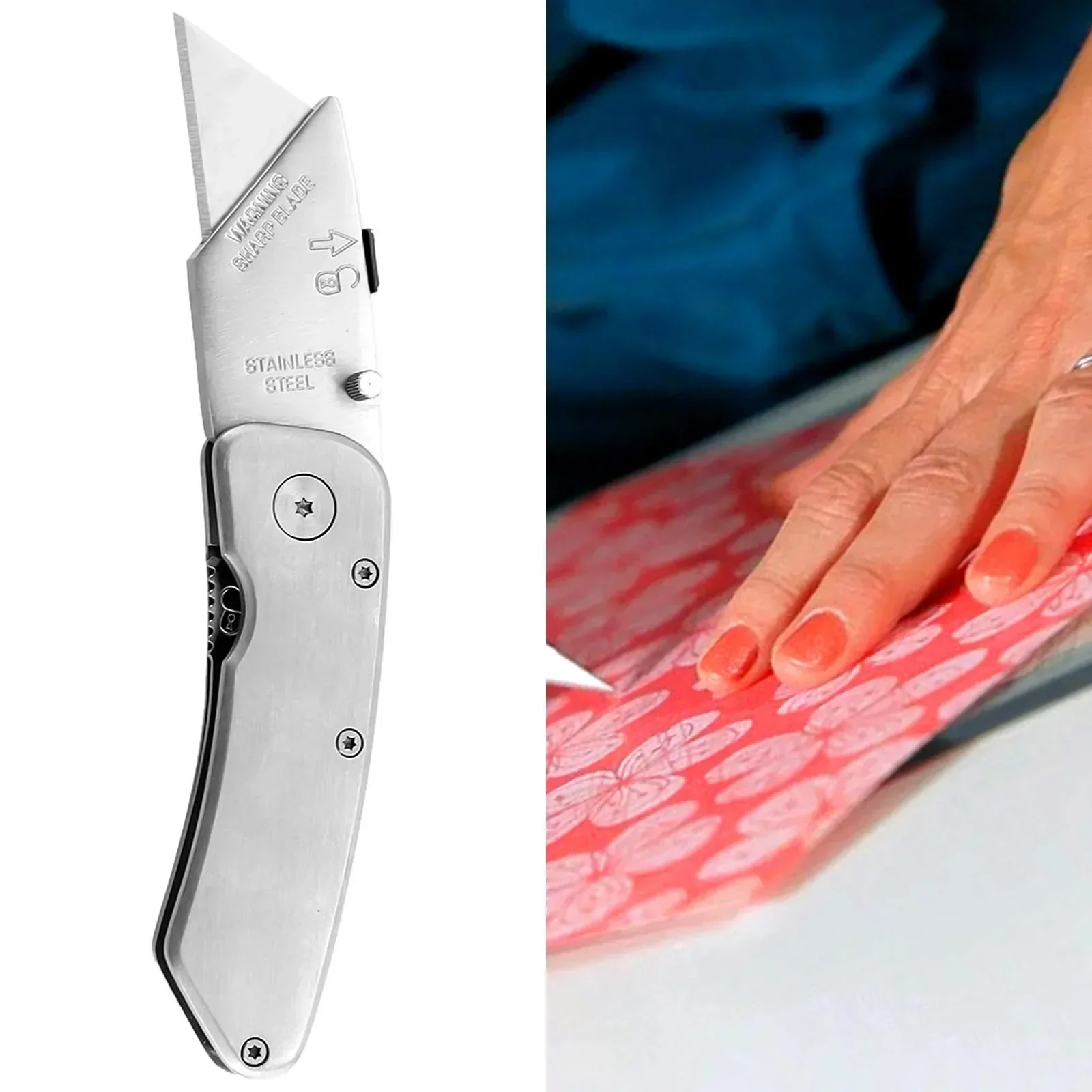 1 шт. крючок резак ТРАПЕЦИЕВИДНОЕ лезвие складной хобби для резки дерева