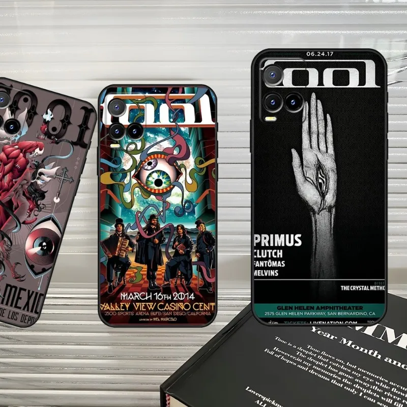 

Tool Band Rock Music Phone Case For VIVO IQOO NEO5 S Z3 Z5 9 PRO U5 T2X Y21 Y21E S12 Y95 Y31 Y51A Y76 V21e Y73 X60 Plus X70 S10