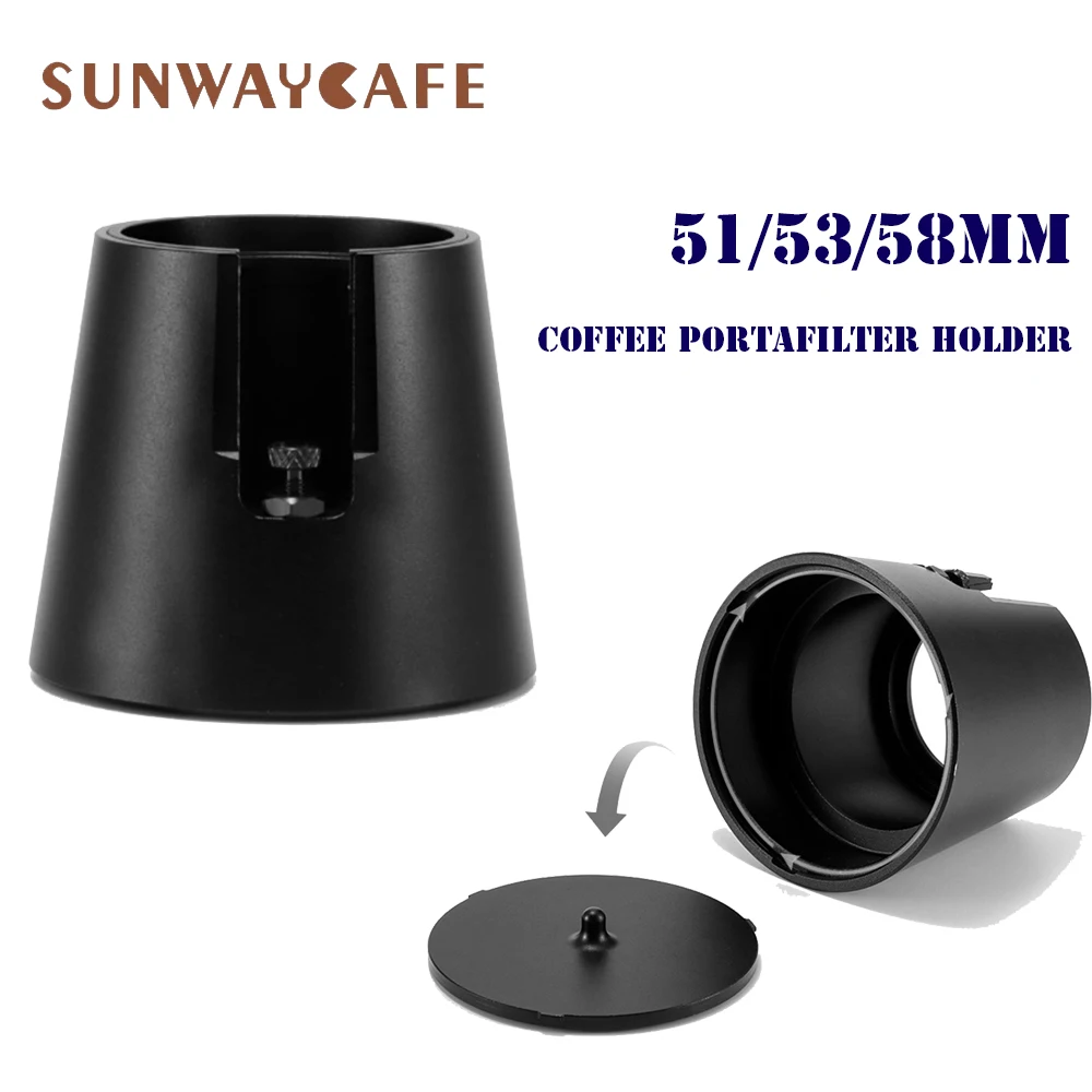51/53/58mm Coffee Portafilter Holder Rack Espresso Handle Mat Stand Coffee Tamper Base Rack Coffee Accessories Barista Tools
