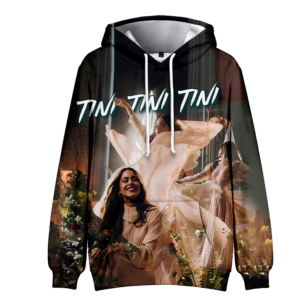 2024 Толстовка Tini Stoessel мужская и женская одежда Tour Merch пуловеры с длинным рукавом