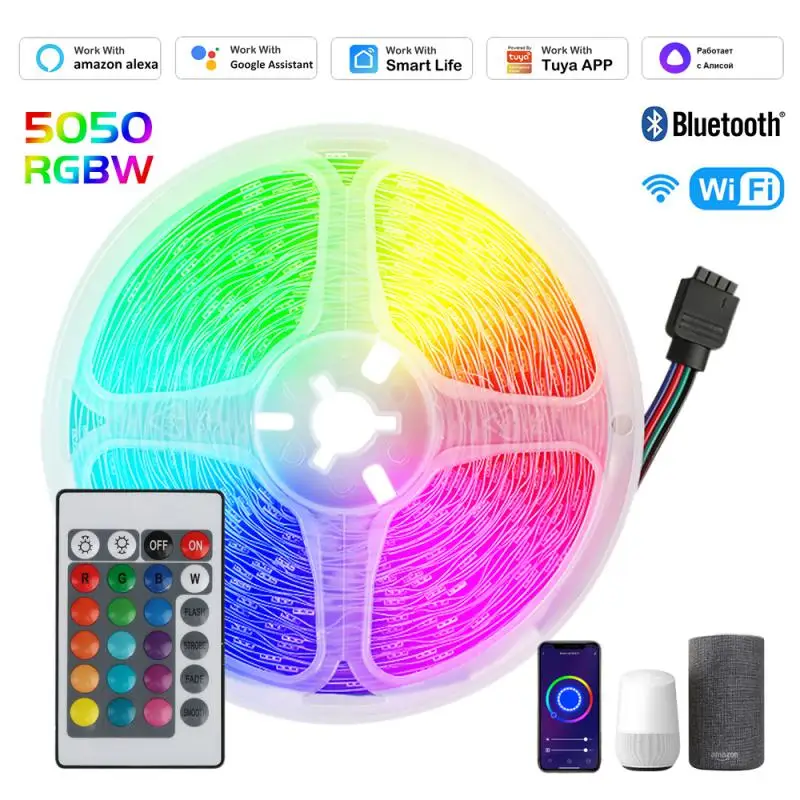 

Светодиодная ленсветильник с Wi-Fi, Bluetooth, RGB, 12 В