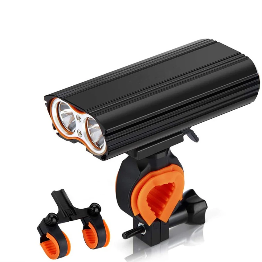 

Bicycle Led Light 7000 Lumens Mountain Bike Powerful Rechargeable Flashlight Waterpfoof Front Lamp Bracket Cycle Lights 4500 Mah
