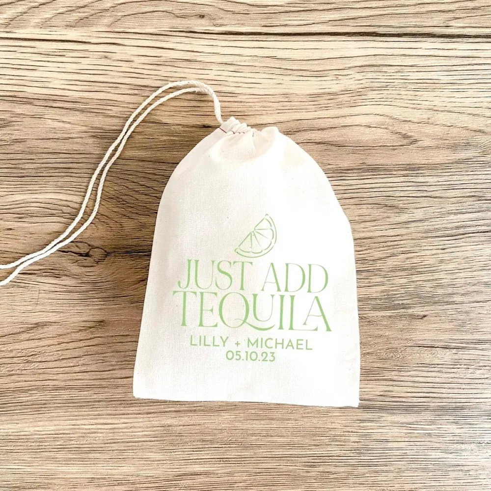 20 шт. Just Add Tequila Favor Bag-Fiesta Siesta Tequila-Hangover Kit Bags-Mexico Survival Kit-Tequila Welcome Bags-Mex