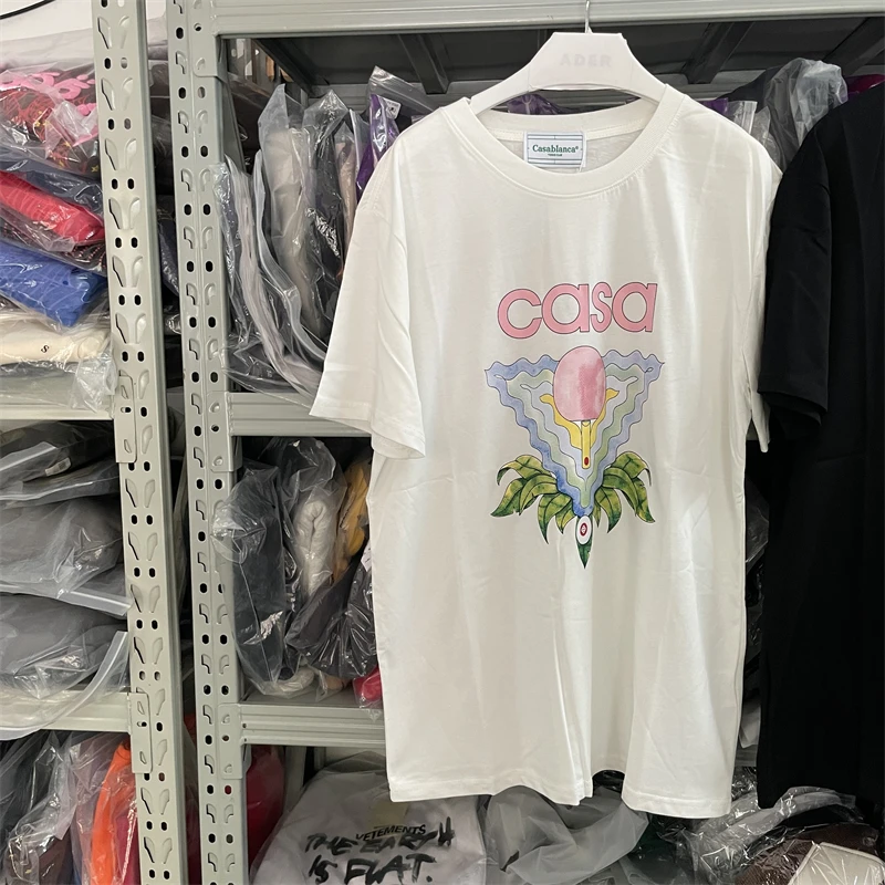 

Футболка 2023ss с коротким рукавом «летучая мышь» для мужчин и женщин