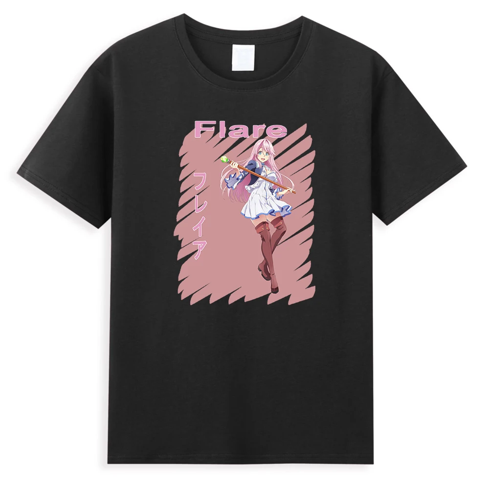 

Anime Redo of Healer Flare Mens Tshirt Casual Cotton T-Shirts Summer 2022 Loose T Shirts Manga Print Unisex Women Men Tee Shirt