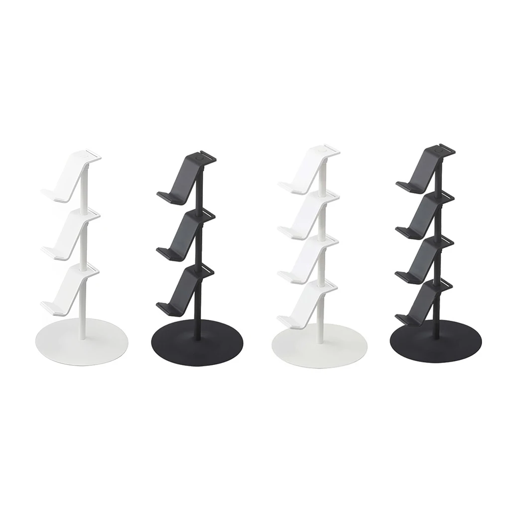 

Storage Rack Remote Stand Controller Holder Organization Multicolored Large Capacity Fine Workmanship Multipurpose White