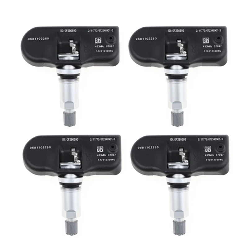 

9681102280 Датчик давления в шинах TPMS 433 МГц для Peugeot 407 207 307 607 508 807 для Citroen C4 5 6 7 8 9659452180