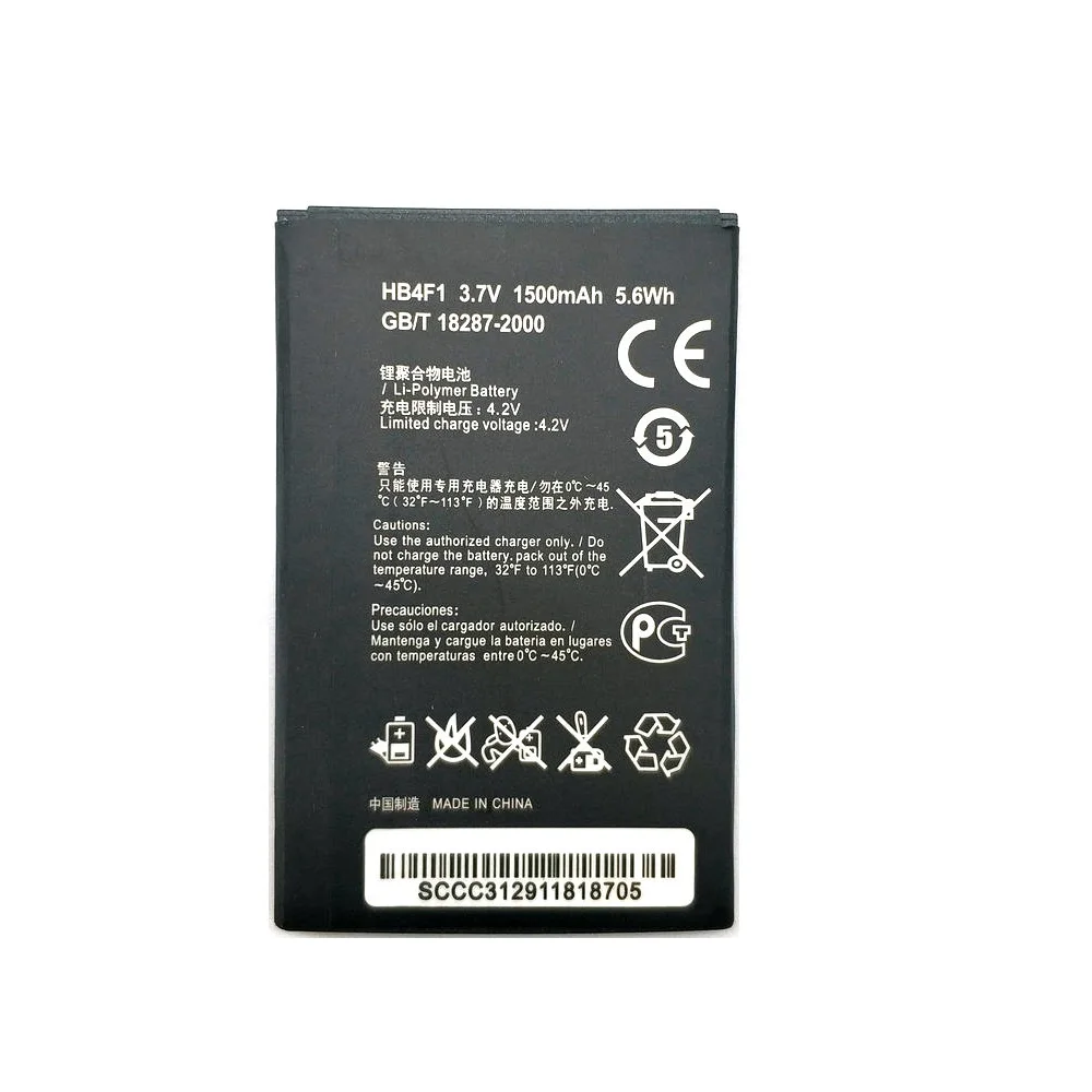 Новый аккумулятор HB4F1 1500 мАч для телефона HUAWEI M860 Ascend U8800 IDEOS X5 E5832 | Мобильные