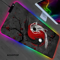 rgb cute chinese style xxl mousepad gaming notbook mouse pad gamer mat pc game computer desk padmouse keyboard large play mats
