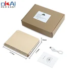 Переносной 3D Креативный светодиодный ночсветильник для книг, деревянная аккумуляторная Магнитная Складная Настольная лампа для украшения дома, 5 В, USB, 5 цветов