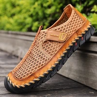2022 men sneakers summer walking shoes fashion breathable mesh casual shoes loafers men trainer zapatillas hombre big size 48