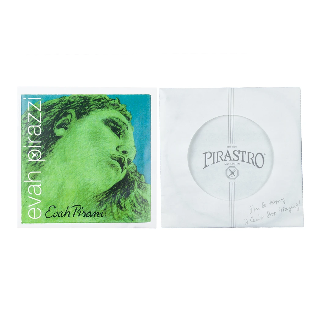 Higher Tenstion Violin Strings Pirastro Evah Pirazzi Fiddle Strings For 3/4 4/4 Acoustic Strings Violin Open Brilliant Sound SET