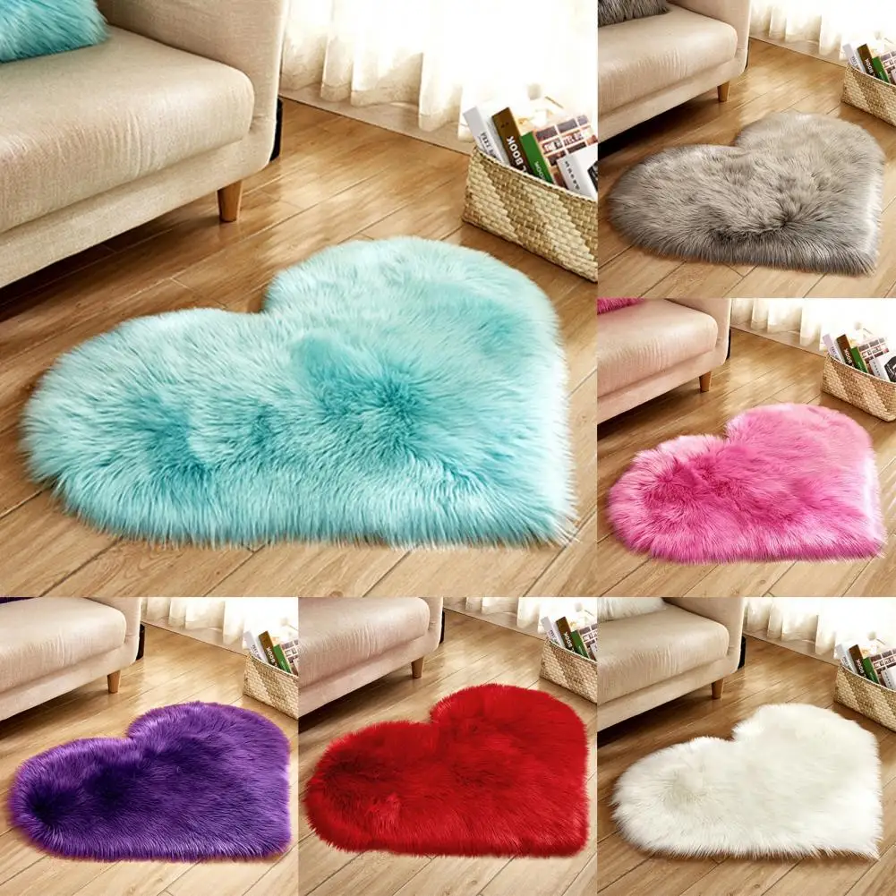 

Soft Lightweight Fluffy Non-slip Faux Fur Floor Carpet for Daily Use