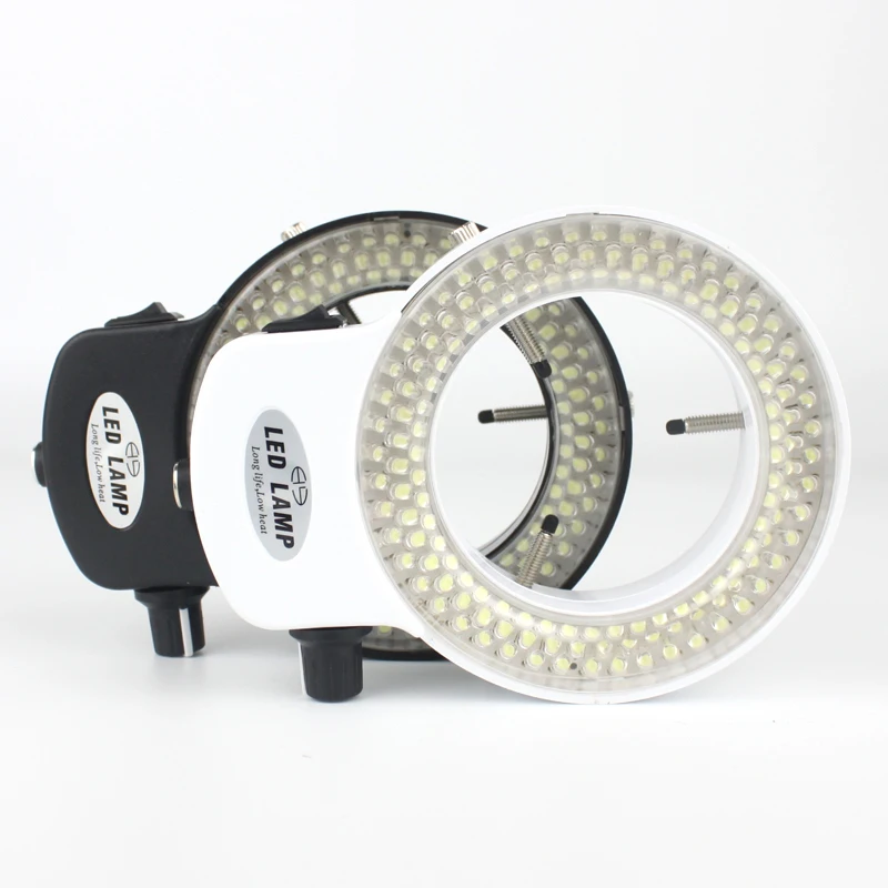 

144 LED miniscope ring light ring light 0 - 100% adjustable lamp for miniscope ring light AC 110V-220V