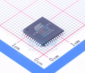 ATMEGA324PV-10AU chip tqfp44 integrated circuit 10mhz32kb controller burns microcontroller
