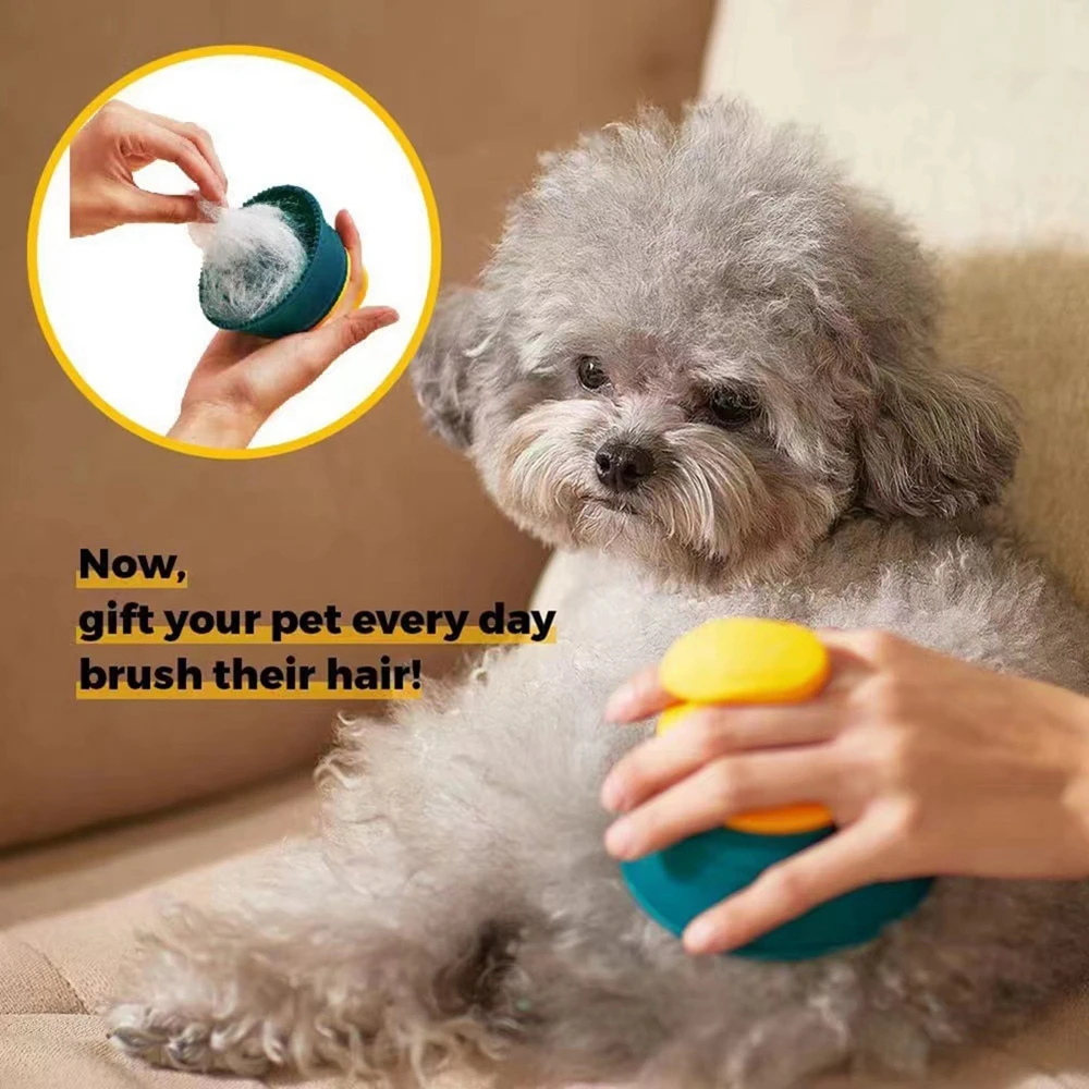 

Dog Bath Brush Soft Shedding Bathing Brush Dog Shower Wash Curry Brush Grooming Tool for Dogs And Cats Pet Grooming Bath