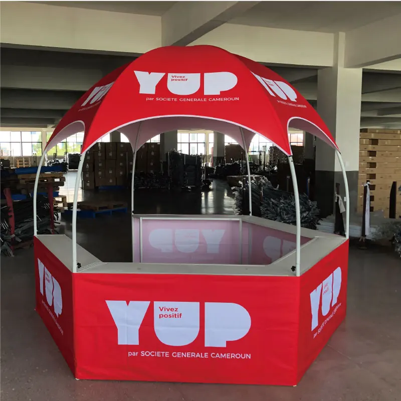 DD 3x3m Trade Show Gazebo Dome Tent with Top Cover Full Gazebo Tent for Outdoor Advertising 600D Canopy Tent Awning  Toldos images - 6