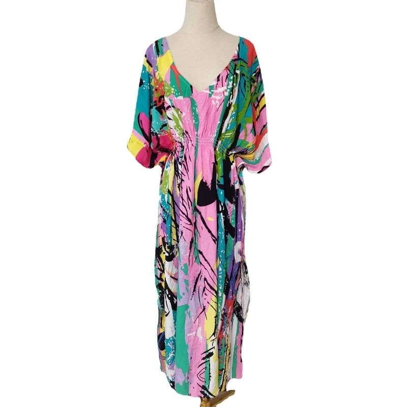 CPDD Женская пляжная одежда турецкие кафтаны длинный купальник накидка кафтан