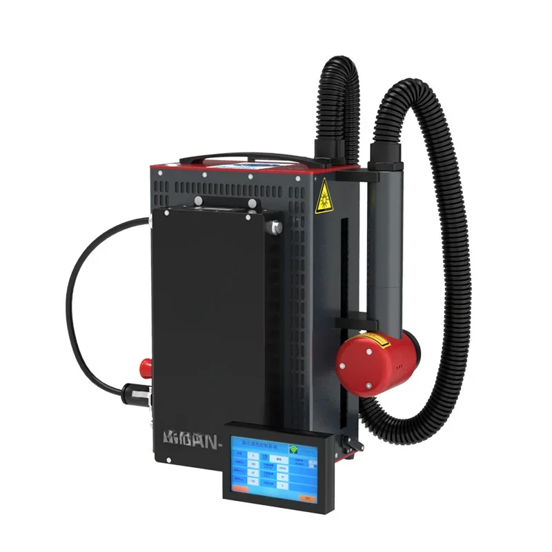 Новый Mdoel 100 Вт рюкзак для удаления ржавчины импульсный лазерный очиститель