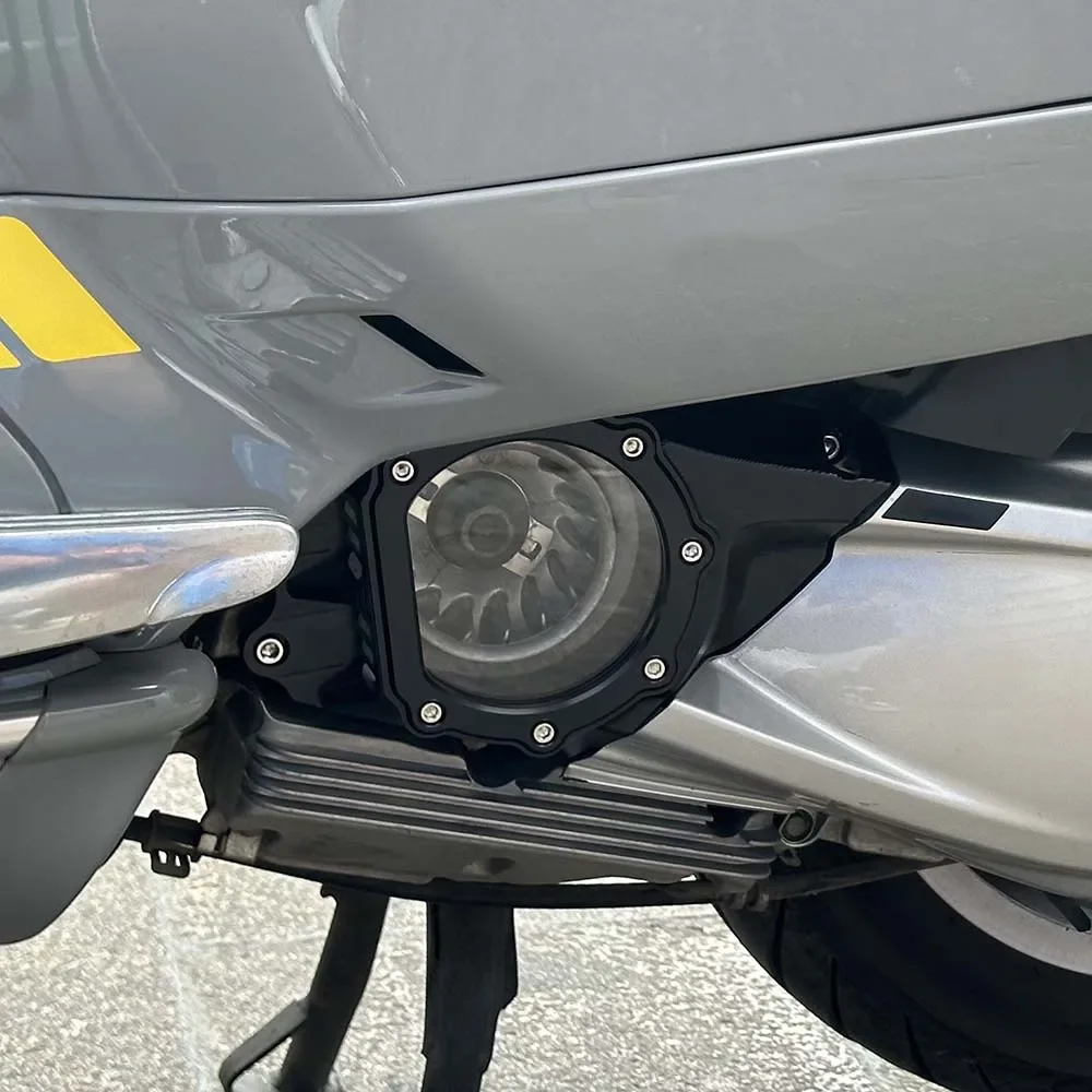 Фото Для Vespa Primavera Sprint GTS 125 150 iGet GTS 125 аксессуары для мотоциклов, защита цепи трансмиссии, защитная крышка №3