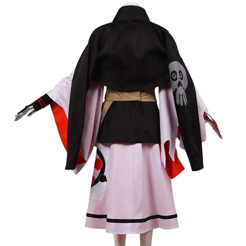 Унисекс аниме косплей костюм Baiken Косплей Костюм Униформа на Хэллоуин
