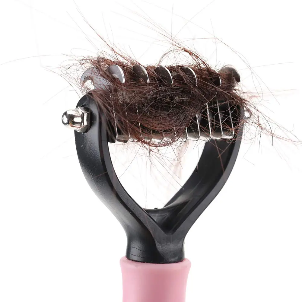 Расческа для домашних животных двухсторонняя расческа собак и кошек |