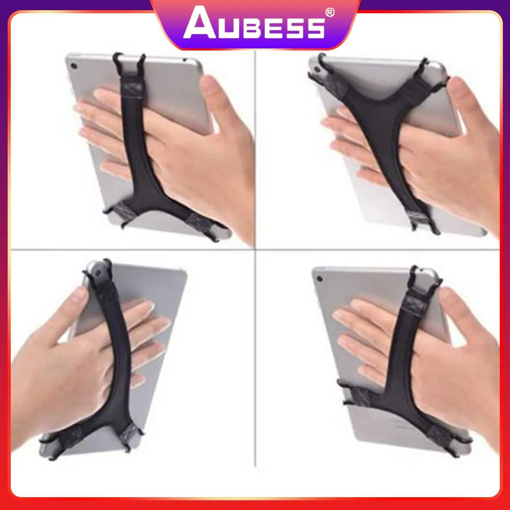 

Black Tablet Operator Anti-fall One-handed Operator Multi-directional Buckle Fixed Plate Triangular Strap Computer Peripherals L
