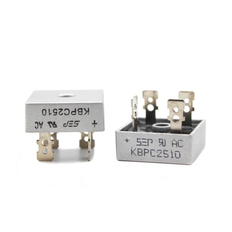 

5pcs/lot KBPC2510 25A 1000V Diode Bridge Rectifier 2510 Rectifiers