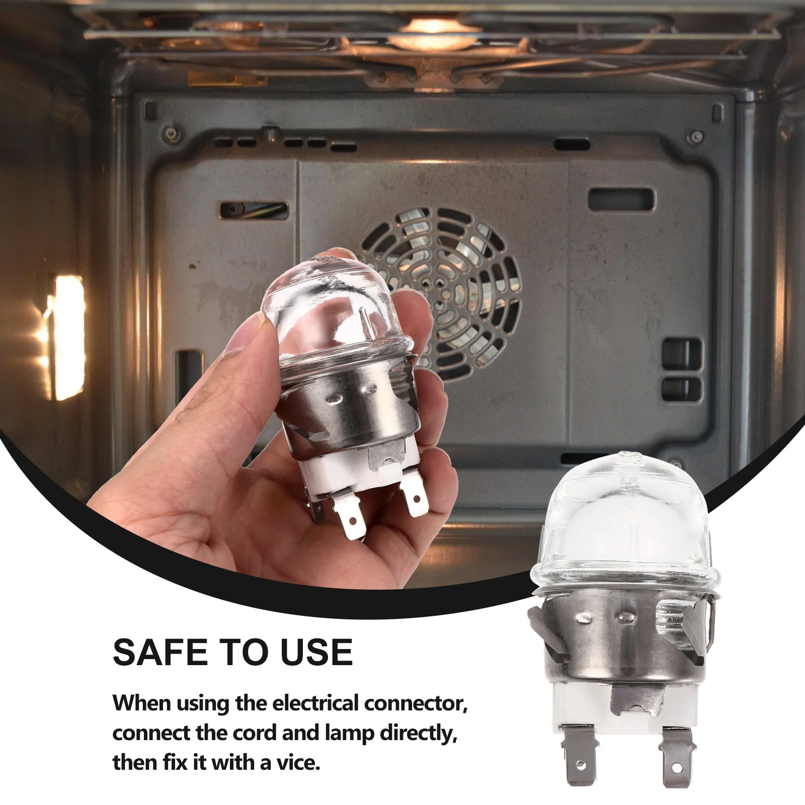 Держатель лампы для духовки или адаптер основания Высокотемпературные