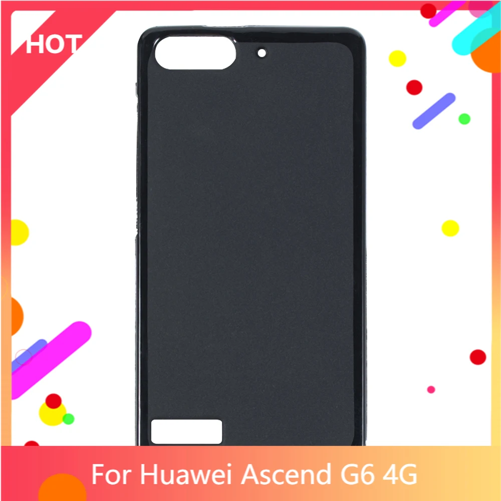 Чехол для Ascend G6 4G матовый Мягкий силиконовый чехол из ТПУ Huawei телефона тонкий